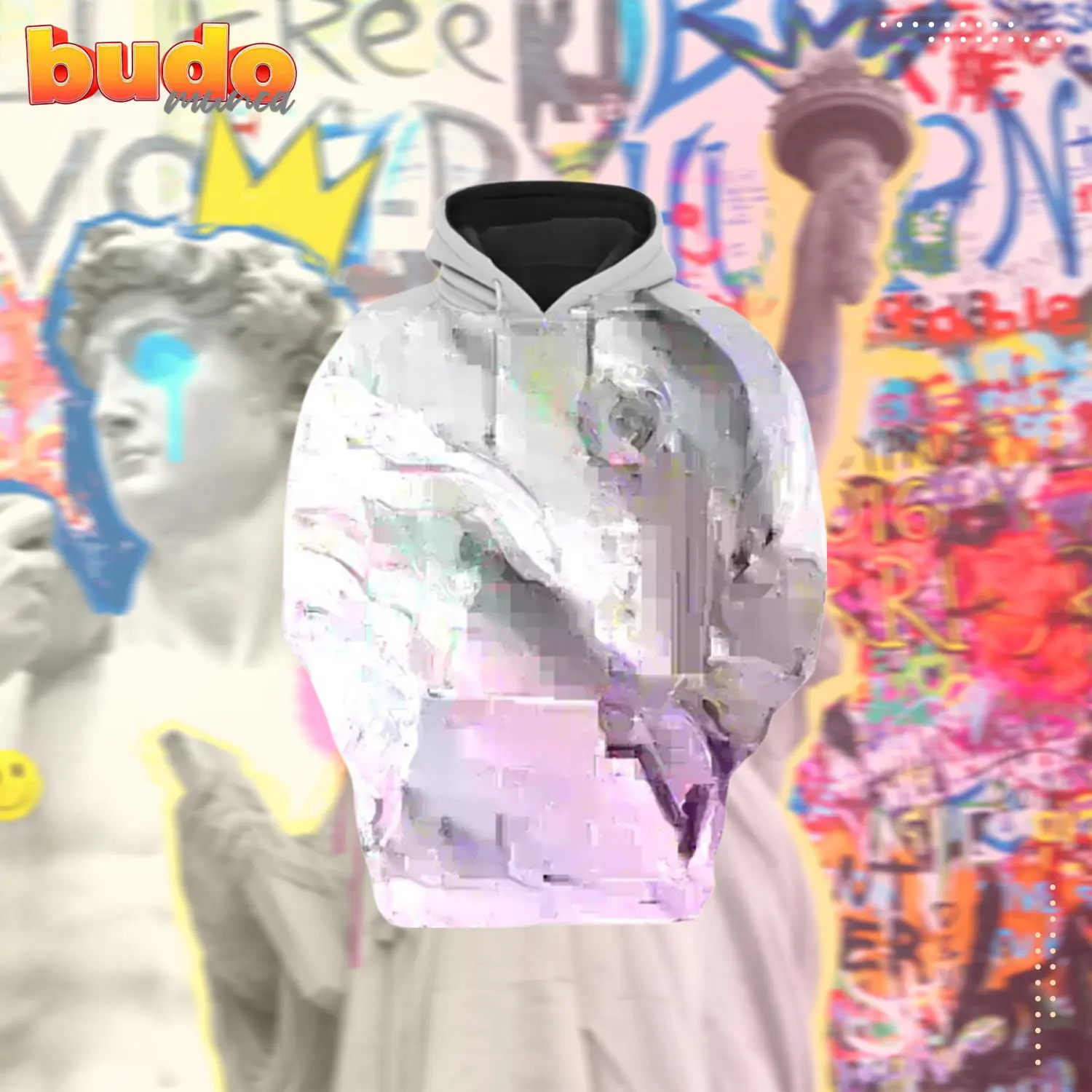 Gianni versace white unisex hoodie for men women luxury brand clothing clothes outfit - hot new